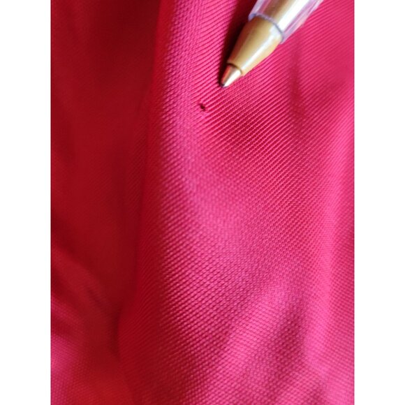 Joan Leslie Womens Red Wool & Nylon Blazer Size 16 With Gold Button Detail - Picture 16 of 16